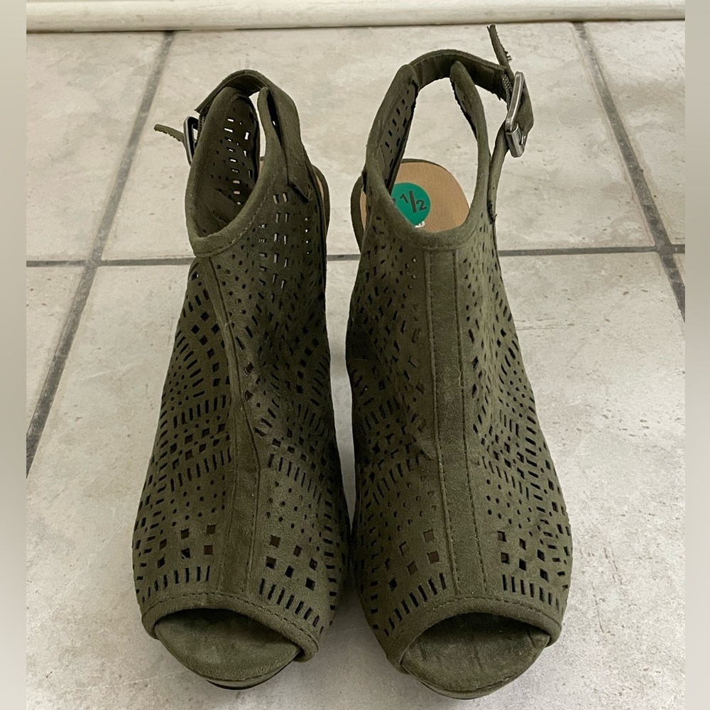 Madden girl green heels